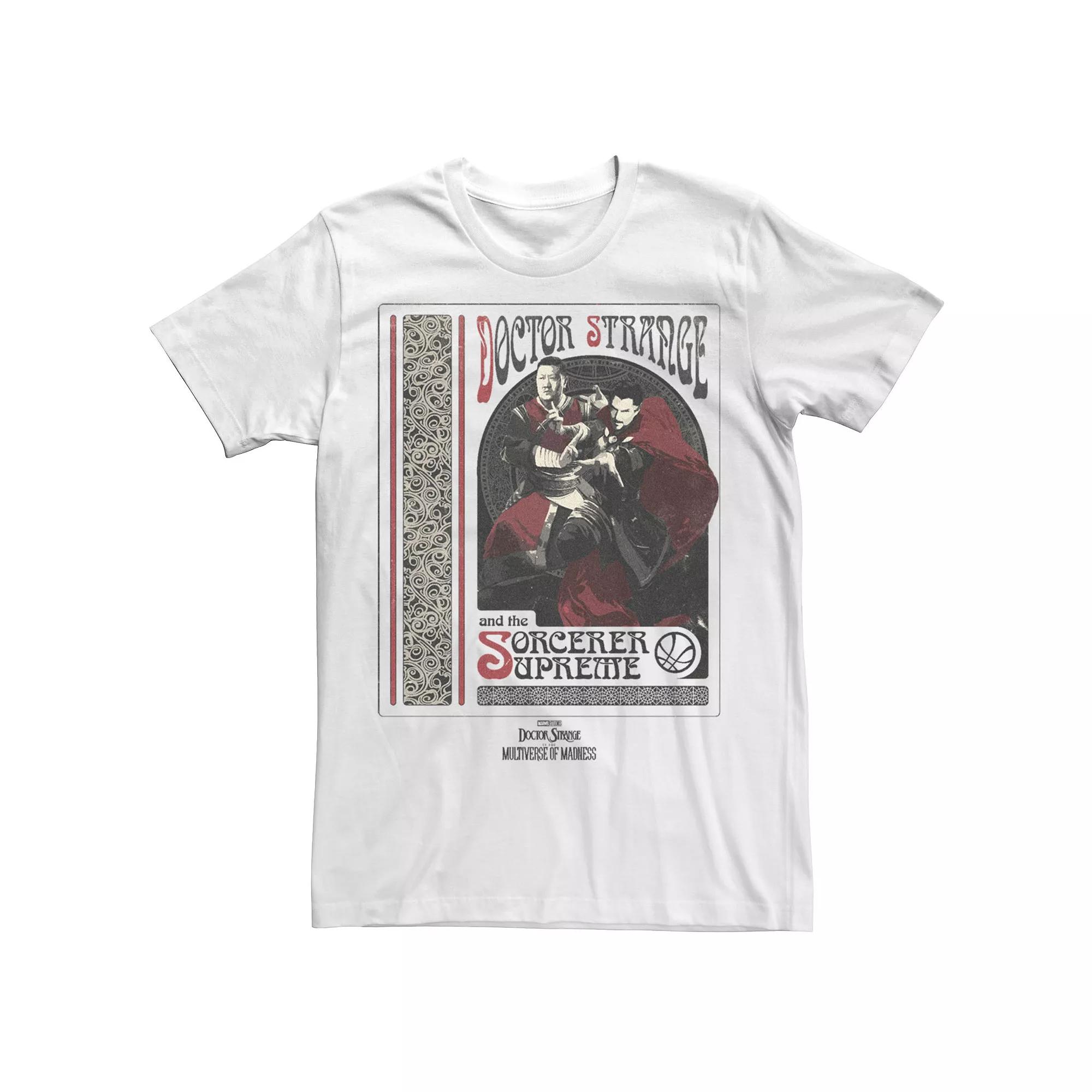Men's Marvel Doctor Strange Movie 2 Sorcerer Supreme Groupshot Tee,  Product Image
