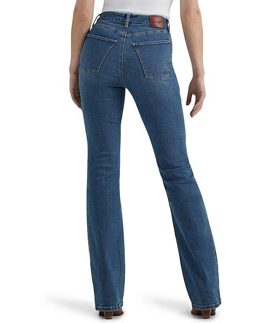 Wrangler® Bespoke High Rise Bootcut Jeans Product Image