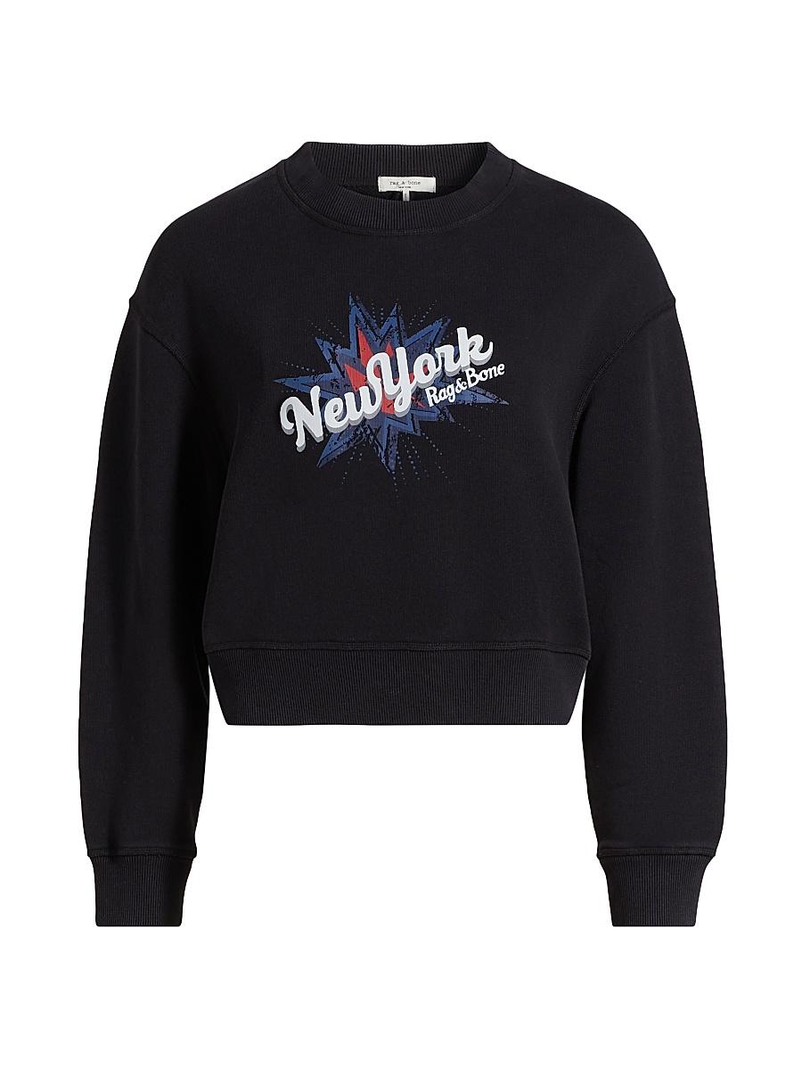 Womens Vintage Terry New York Sweatshirt Product Image