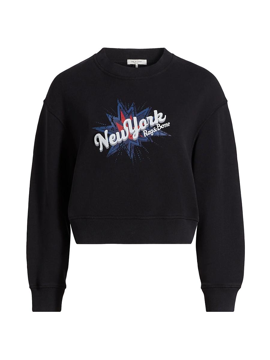 Womens Vintage Terry New York Sweatshirt Product Image