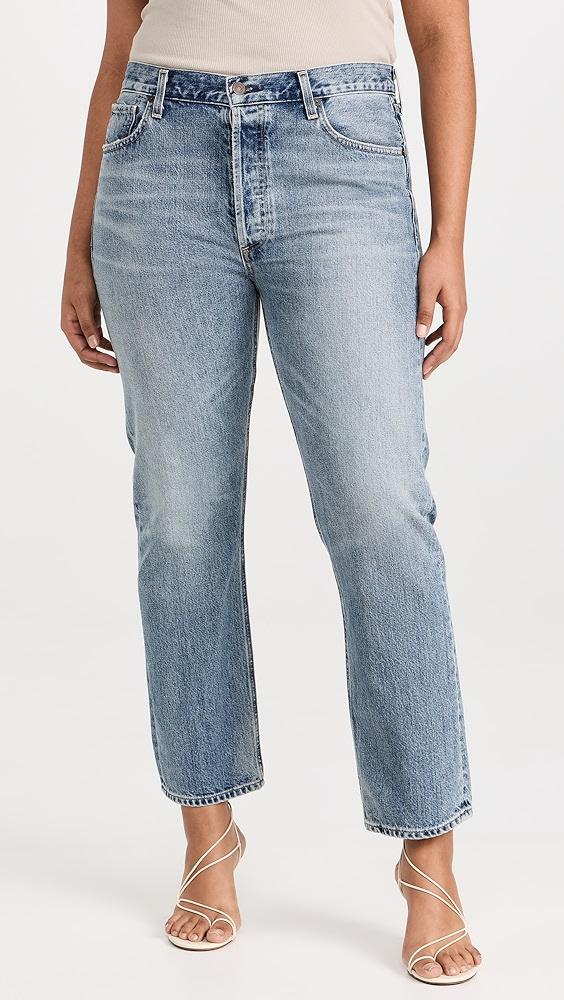 Citizens of Humanity Charlotte High Rise Straight Jeans Product Image