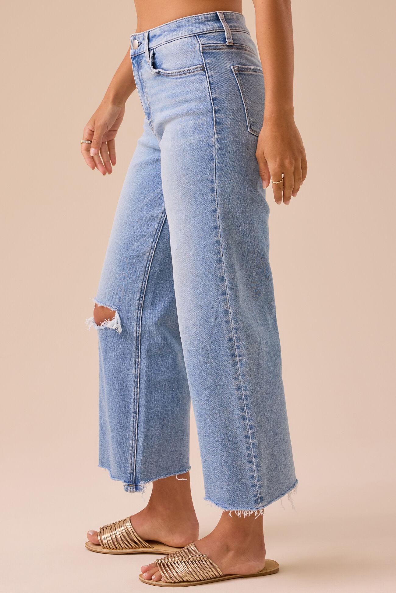 Eli Wide-Leg Jeans Product Image