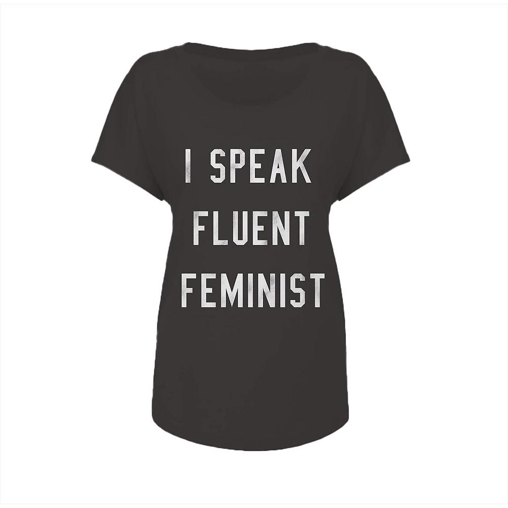 Junior's Grayson Threads Speak Fluent Graphic Tee, Women's,  Product Image