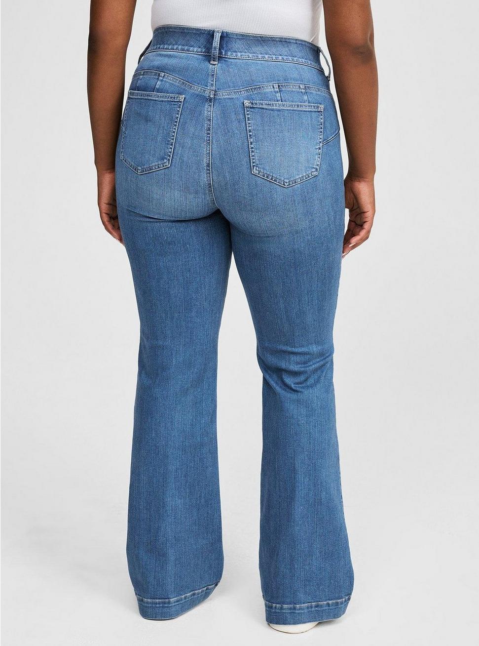 Bombshell High-Rise Flare Jean Product Image