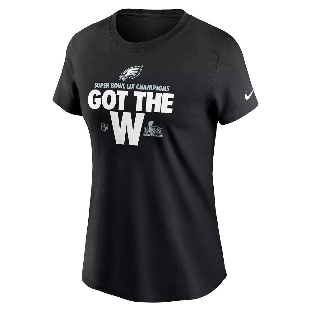 Women's Nike Philadelphia Eagles Super Bowl LIX Champions Parade Tee, Size: XL, Green Product Image