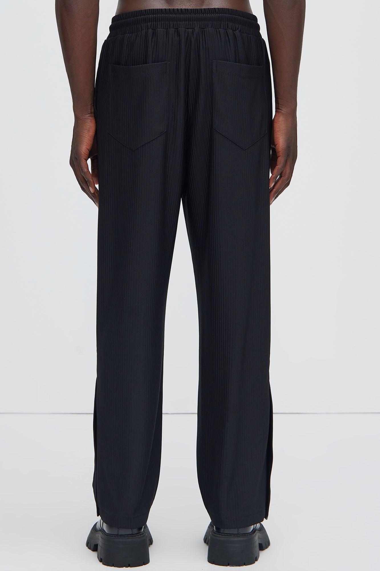 Archway Pleated Pants - Black Product Image