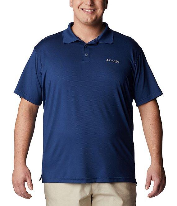 Columbia PFG Big & Tall Low Drag Offshore Short Sleeve Polo Shirt Product Image