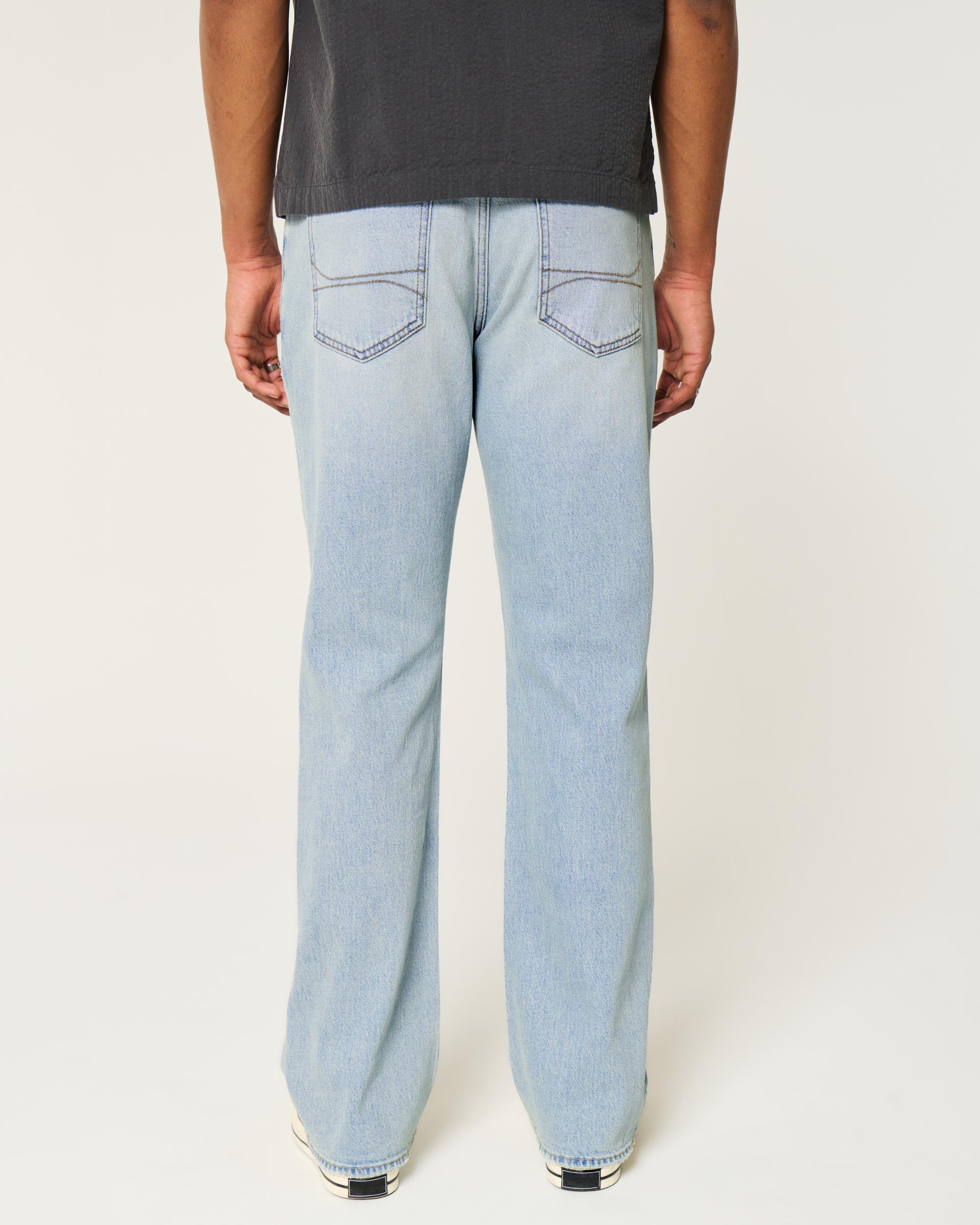 Medium Wash Relaxed Bootcut Jeans Product Image