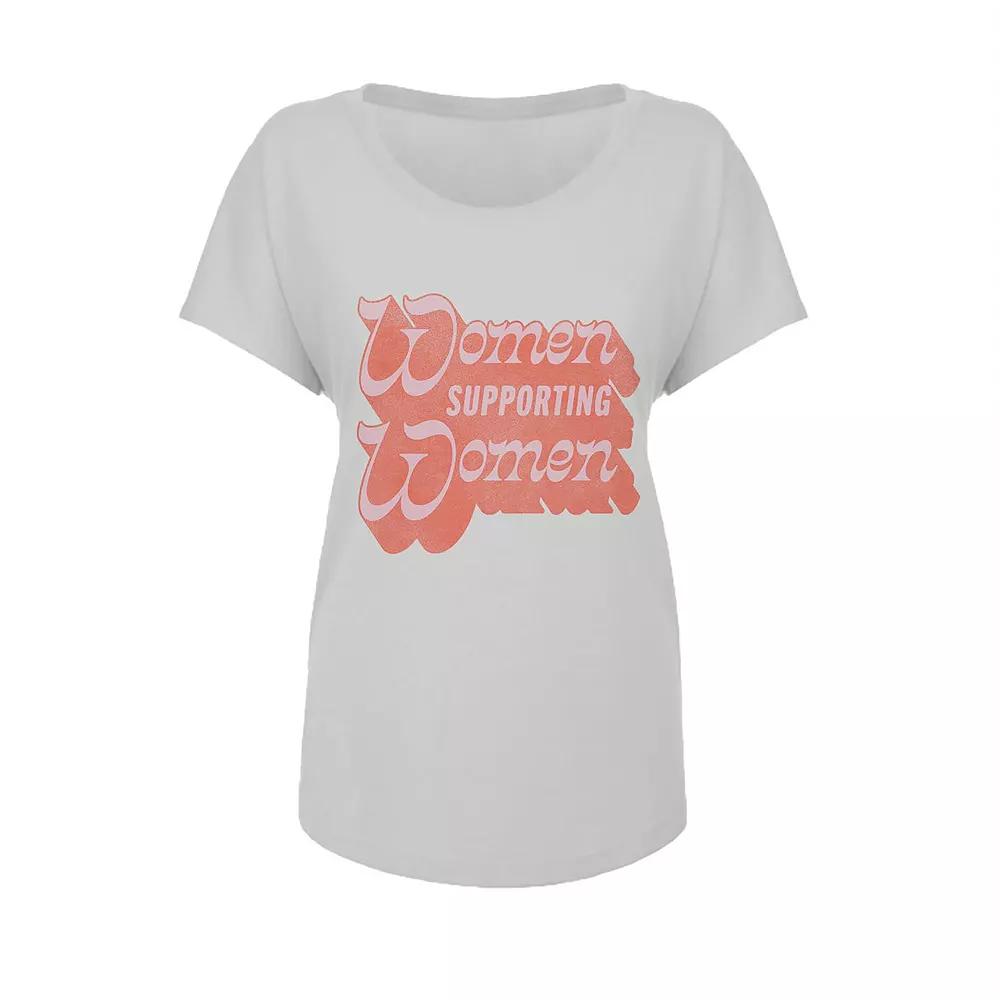 Junior's Grayson Threads Women Supporting Graphic Tee, Women's,  Product Image