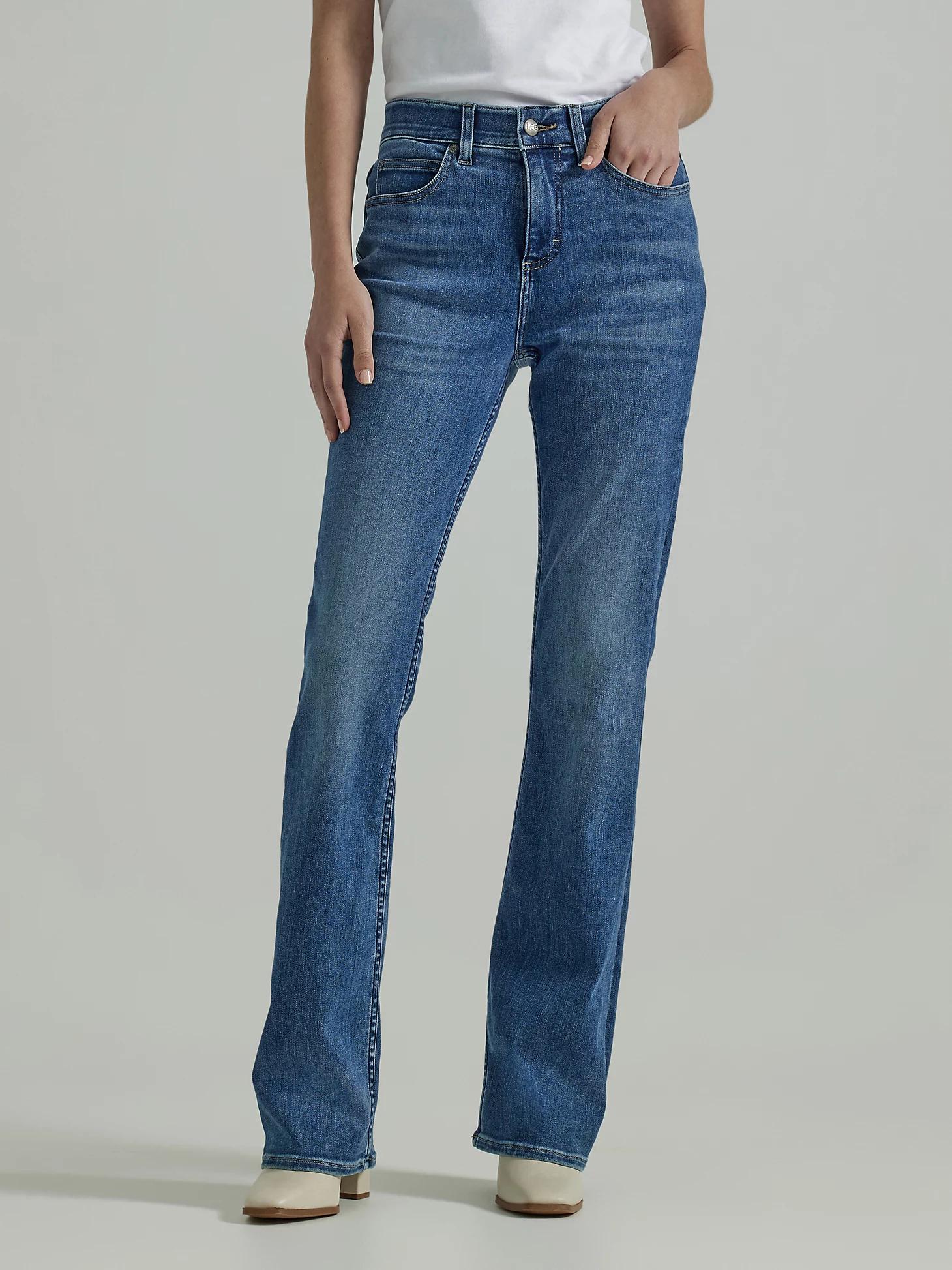 Women's Ultra Lux Comfort with Flex Motion Bootcut Jean | Women's Jeans | Lee® Product Image