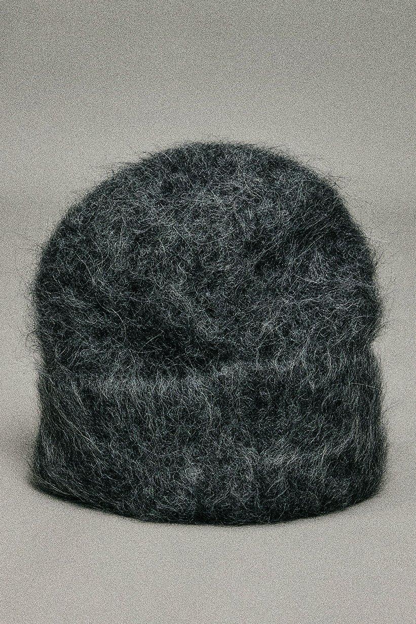 Alpaca Blend Hairy Beanie Product Image