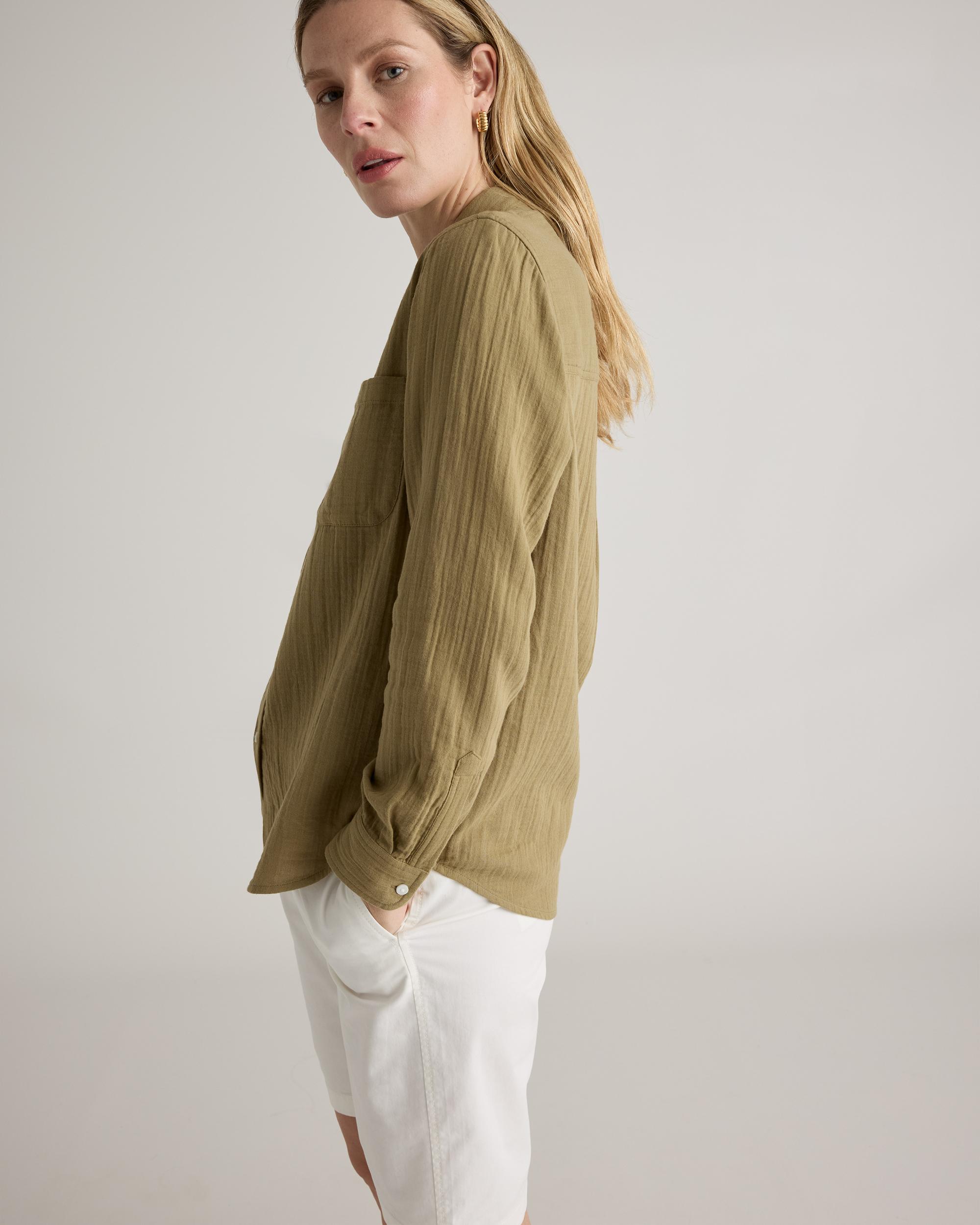 Quince | Women's Organic Stretch Cotton Chino Bermuda Shorts Organic Cotton Product Image