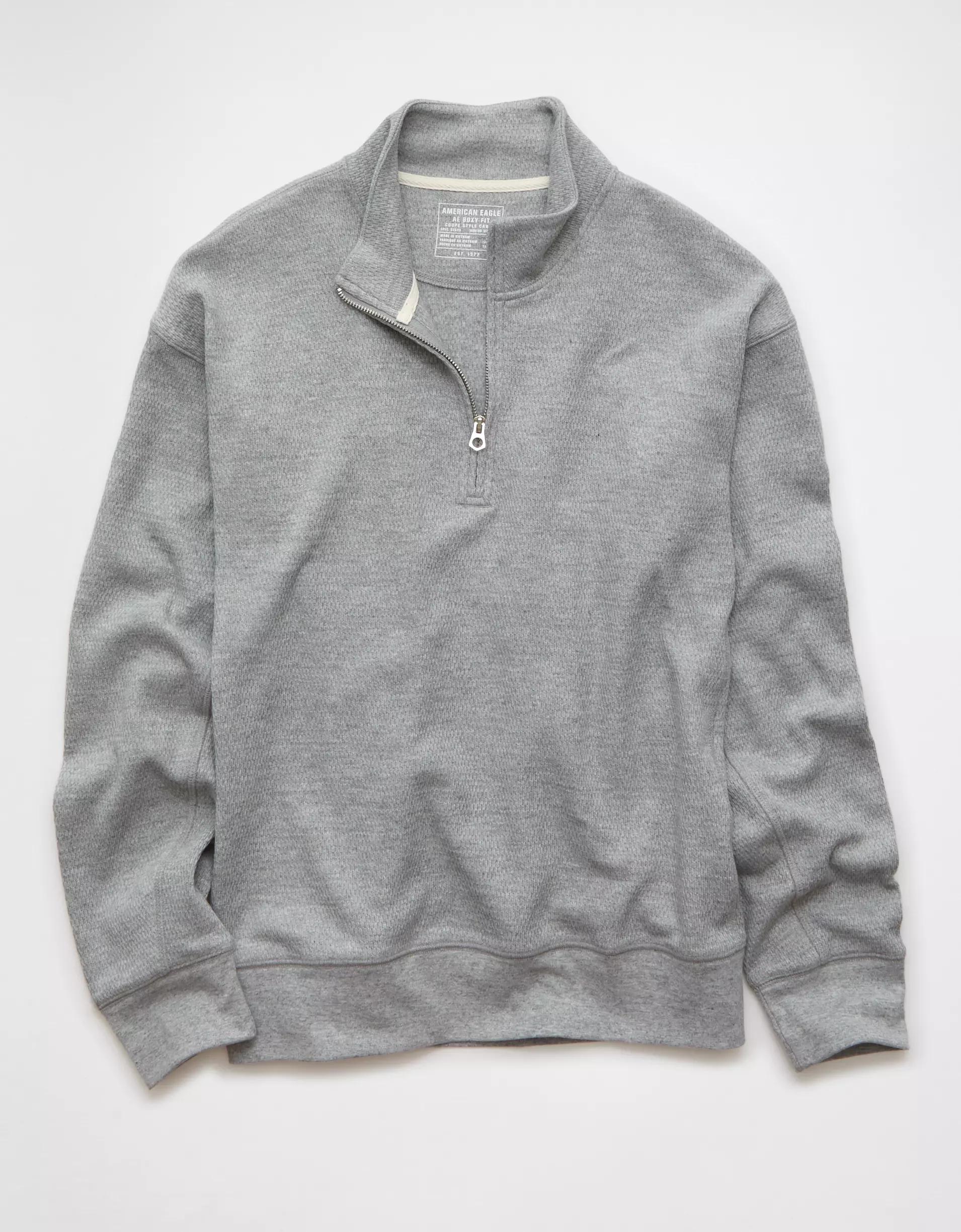 AE Boxy Quarter-Zip Thermal  Product Image