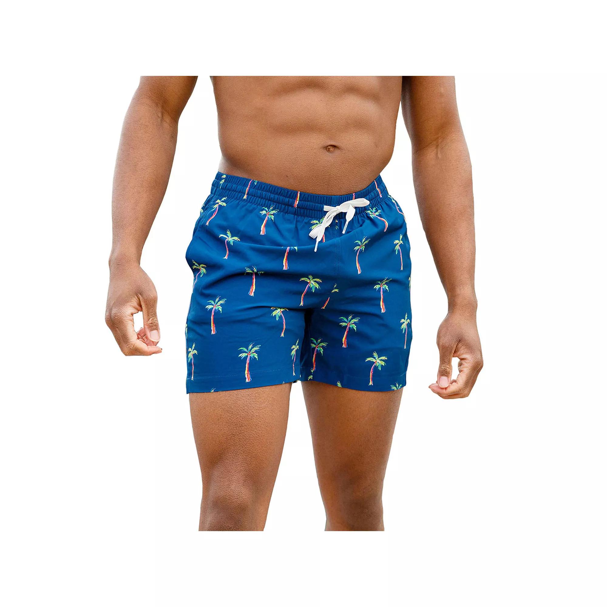 Men's Chubbies 5.5" Swim Trunks, Size: Large, Blue Palm Product Image