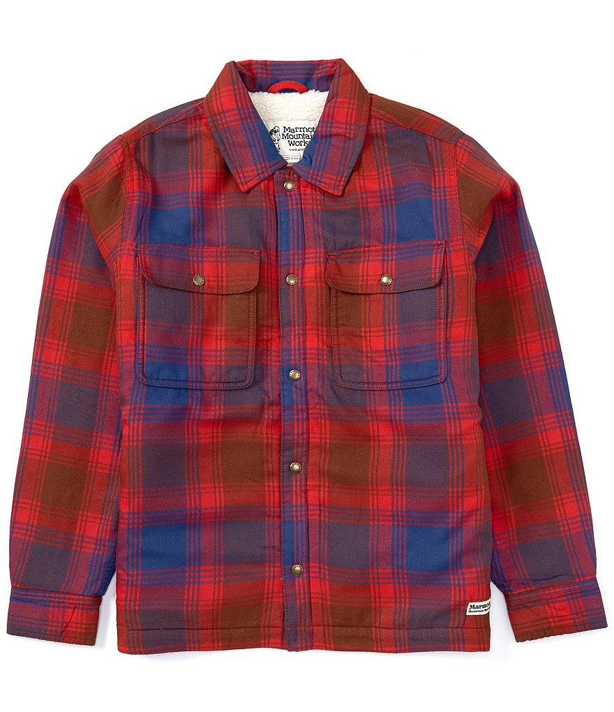 Marmot Ridgefield Sherpa Flannel Shirt Jacket Product Image