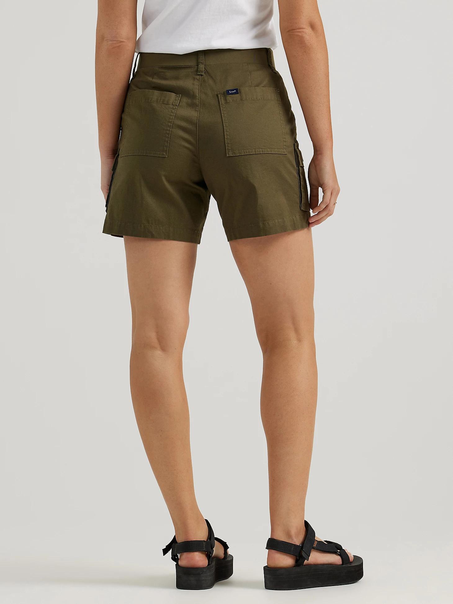 Women's Ultra Lux Comfort with Flex-to-Go Relaxed Fit Cargo Short | Women's Shorts | Lee® Product Image