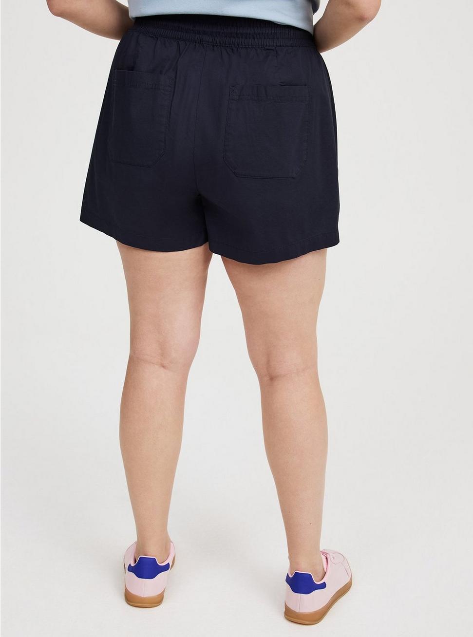 Pull-On High-Rise Poplin Yacht Short Product Image