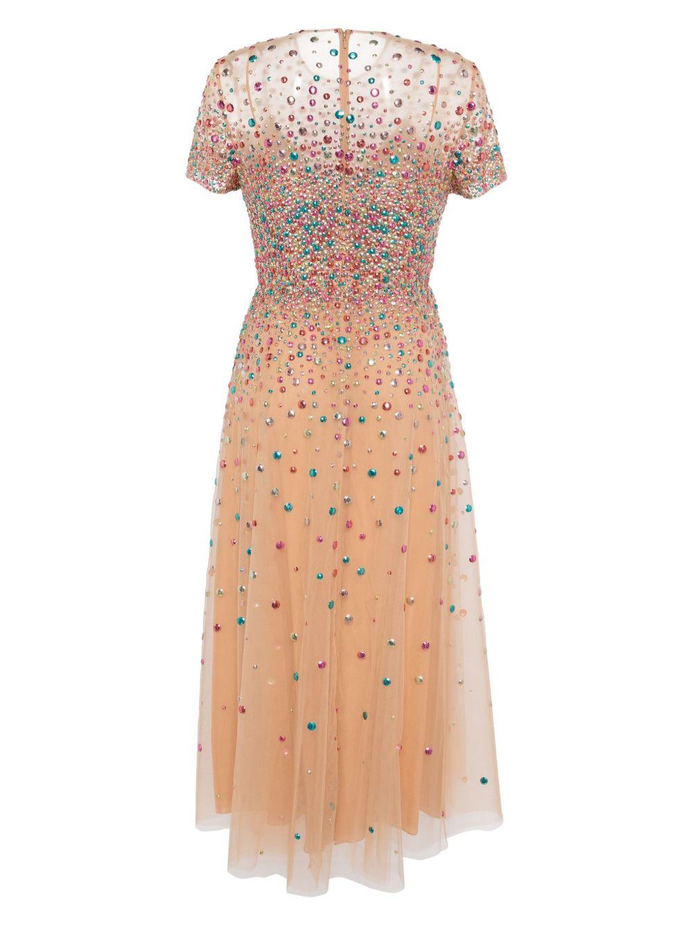 bead-embellished midi dress Product Image