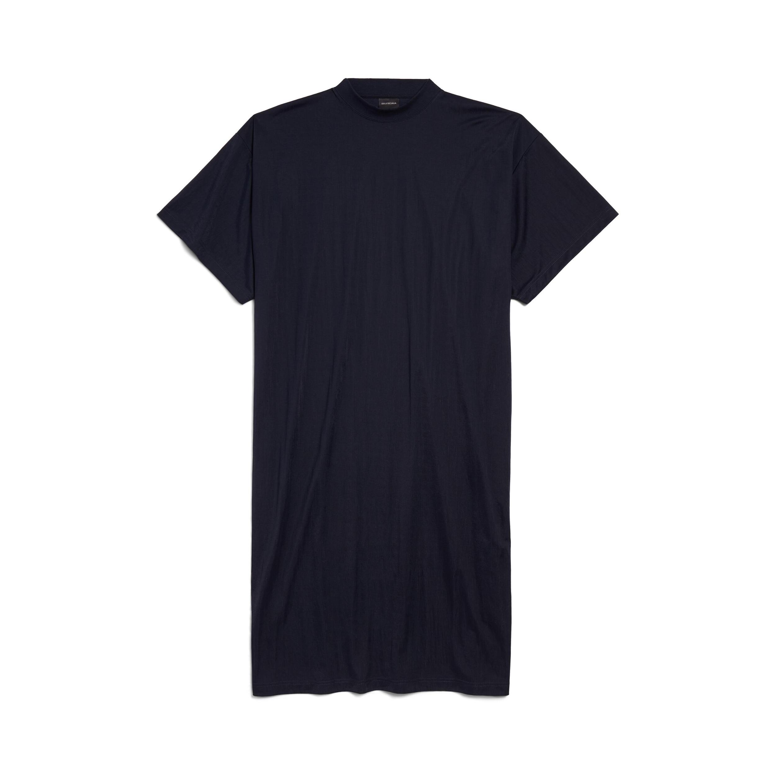 Women's T-shirt Dress in Dark Navy Product Image