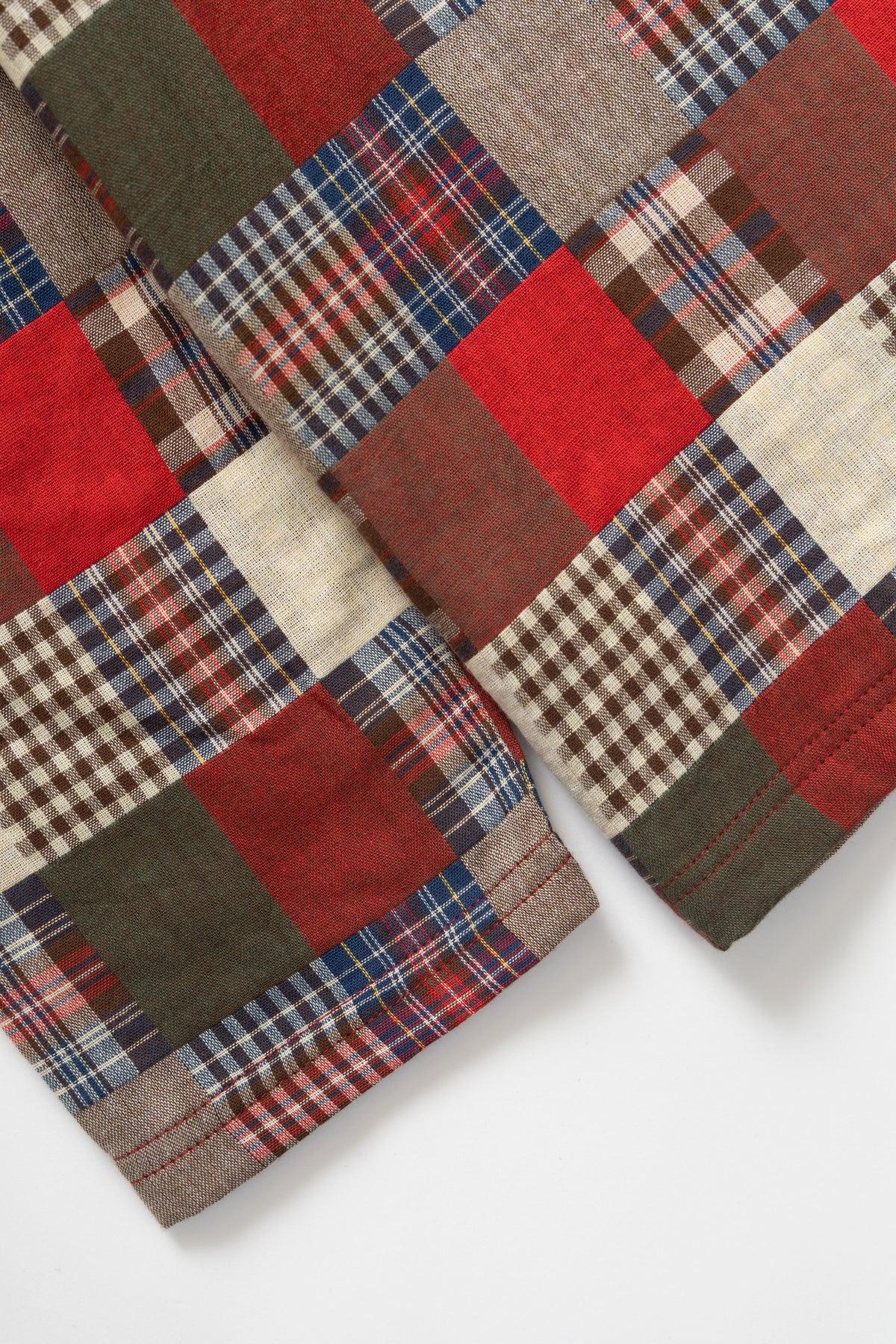 Blacksmith - Striped Two Button Popover - Plaid Product Image