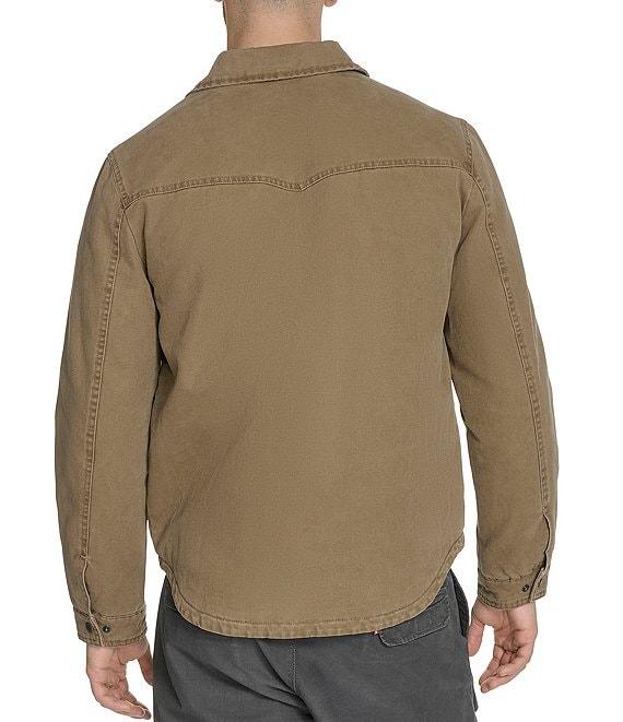 Levi's® Long Sleeve Western Cotton Shirt Jacket Product Image