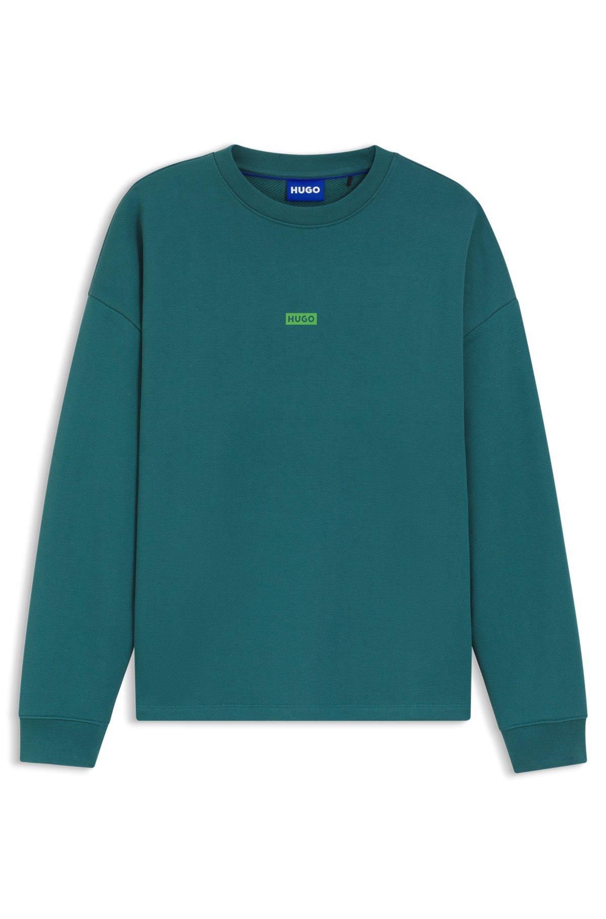 Logo-print sweatshirt in cotton terry Product Image