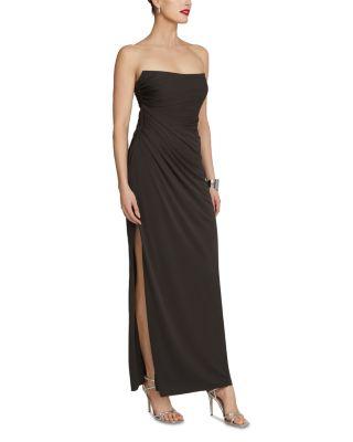Patrice Ruched Matte Jersey Gown   Product Image