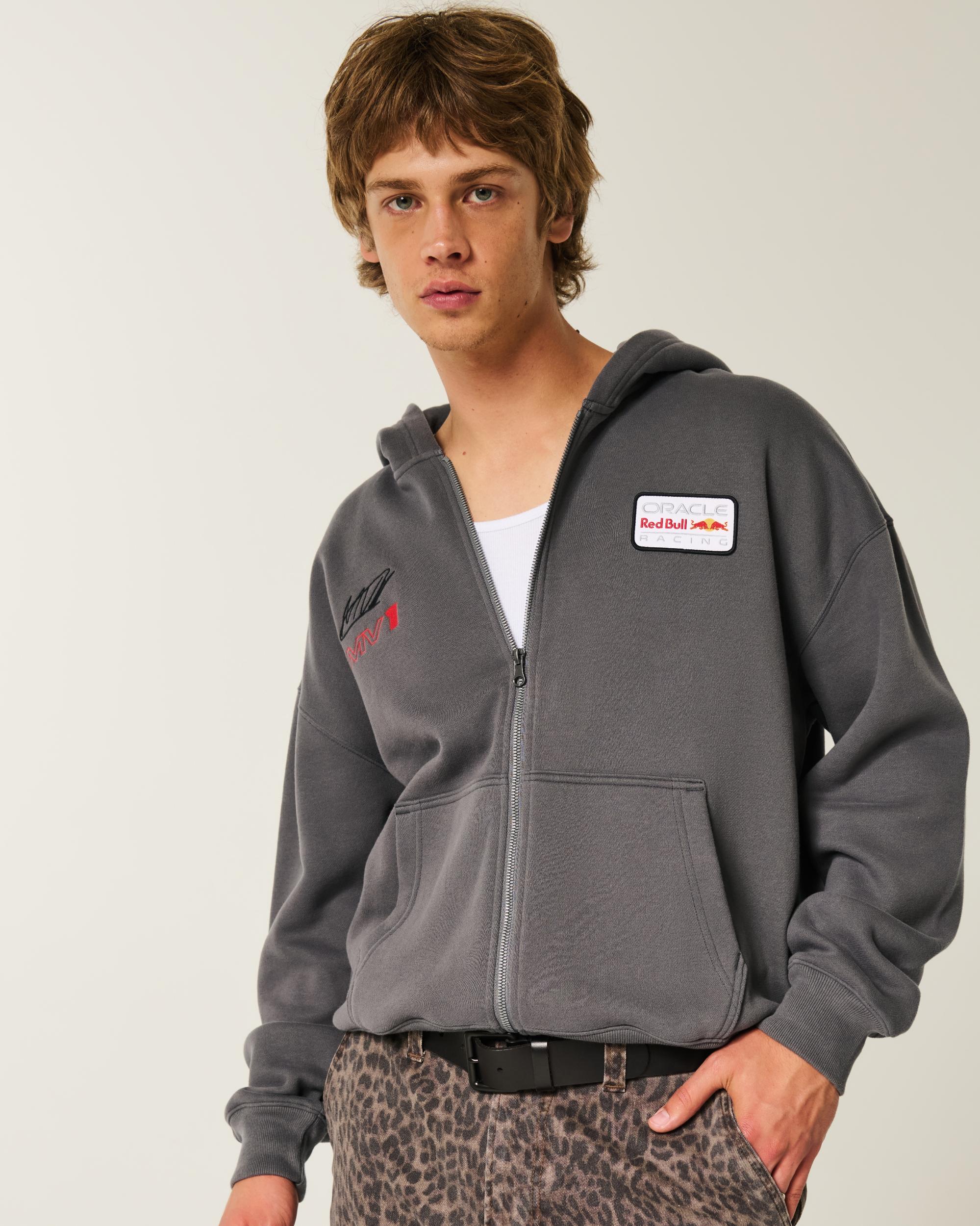 Relaxed Oracle Red Bull Racing Graphic Hoodie Product Image