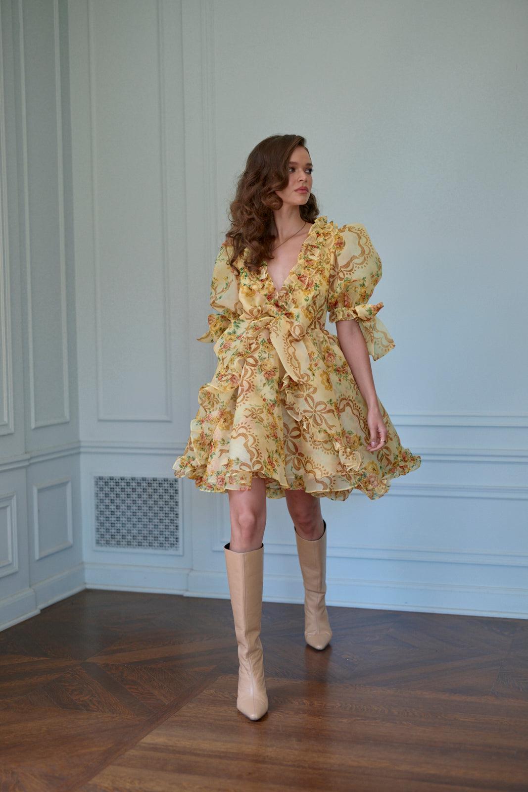 The Creme Brulee Marie Dress Product Image