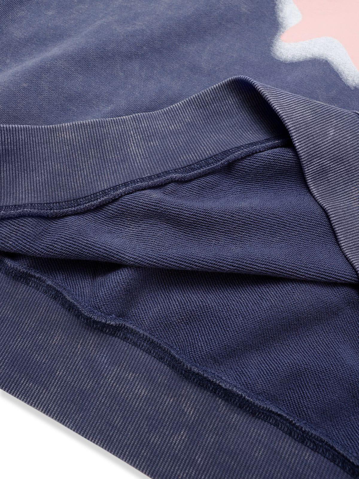 Aelfric Eden Oversized Blurring Star Hoodie Product Image