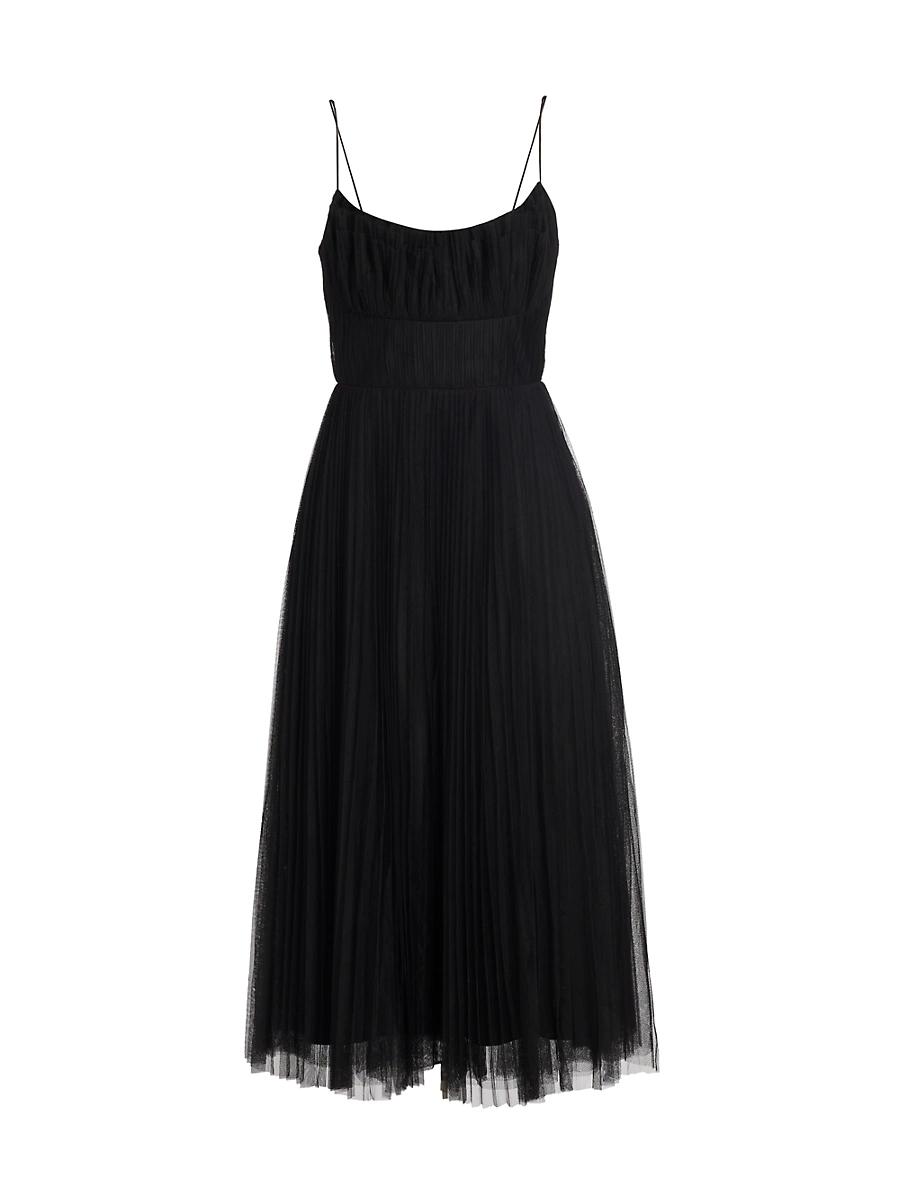 Womens Tulle Midi-Dress Product Image