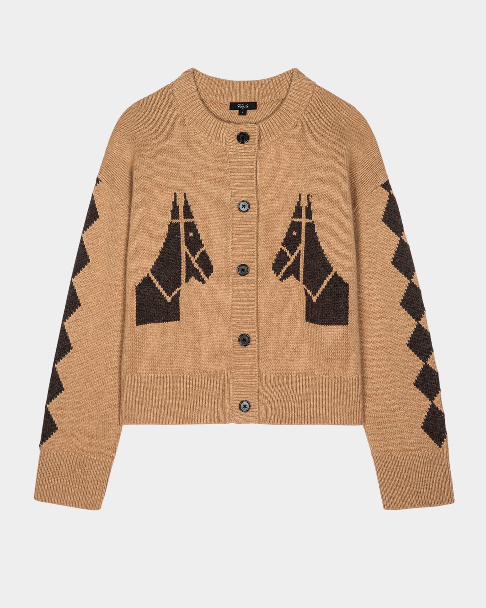 Mavie Wool-Blend Cardigan Product Image