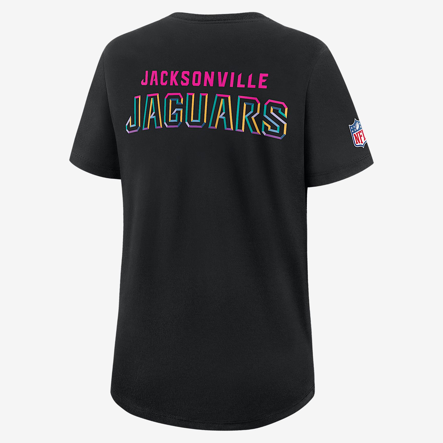Jacksonville Jaguars Crucial Catch Nike Women's Dri-FIT NFL T-Shirt Product Image