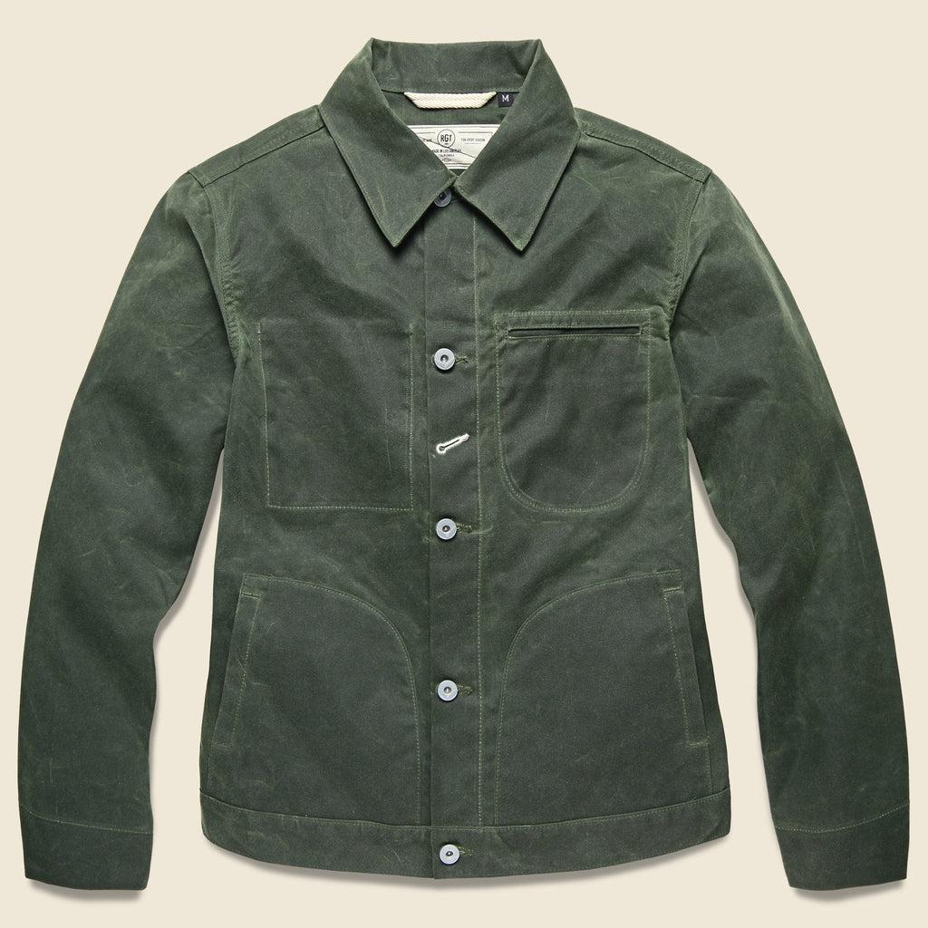 Supply Jacket - Waxed Olive Ridgeline Product Image