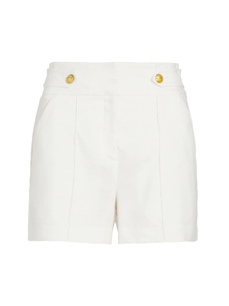 Womens Runo Linen-Blend Shorts Product Image