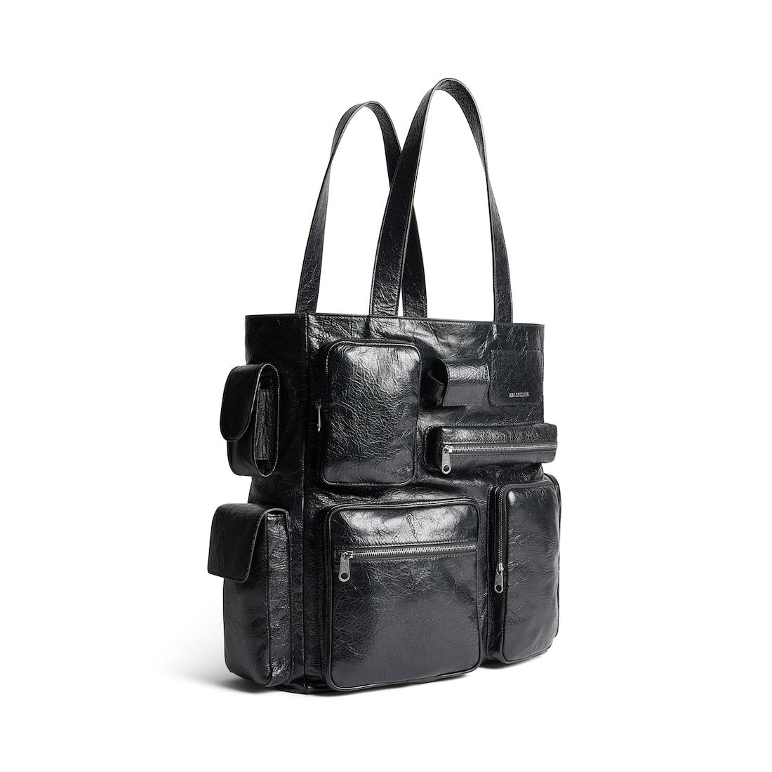 Men's Superbusy Tote Bag in Black Product Image