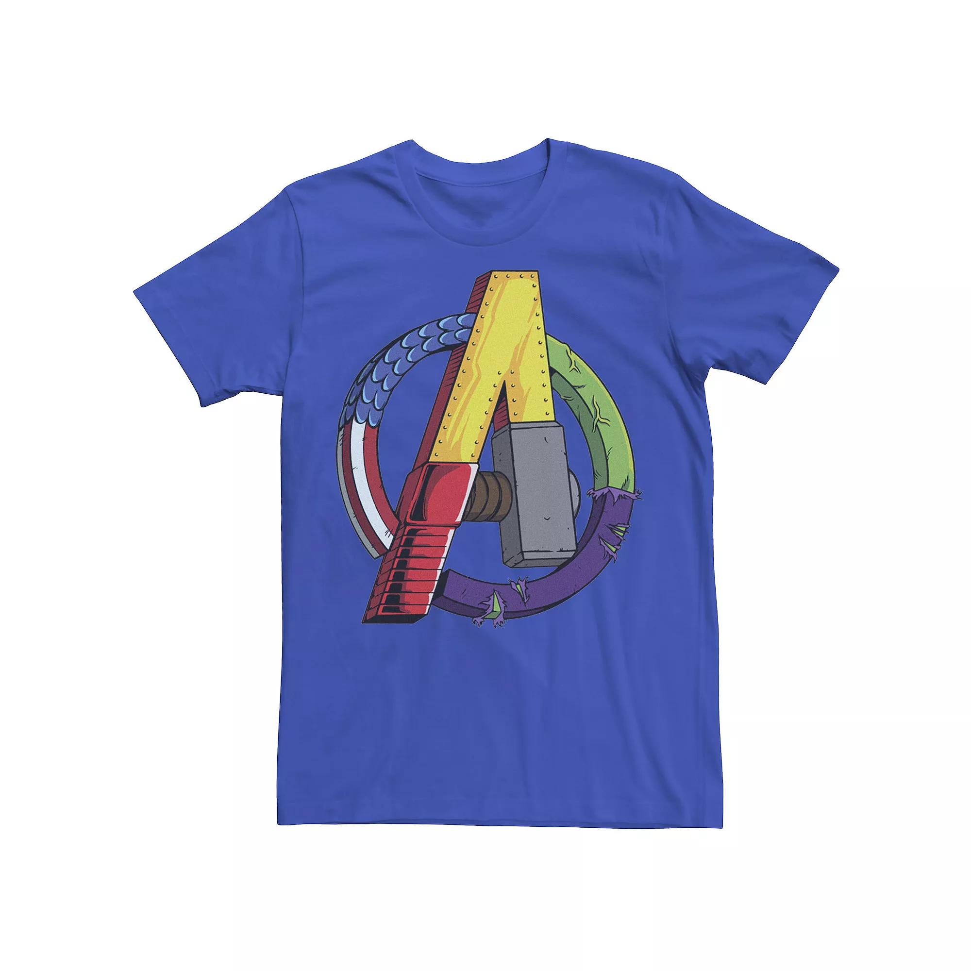 Men's Marvel Avengers Material Tee,  Product Image