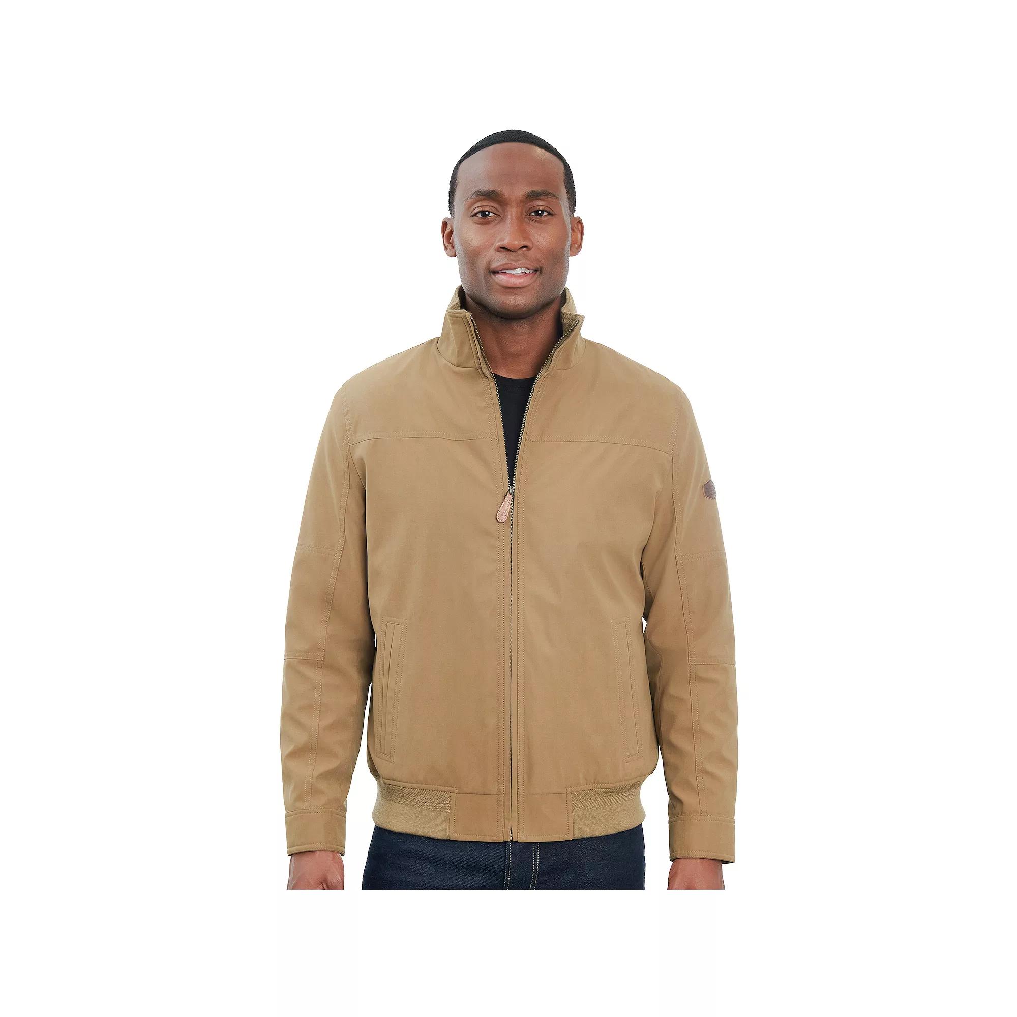 Men's London Fog Sherpa-Lined Microfiber Bomber Jacket,  Product Image