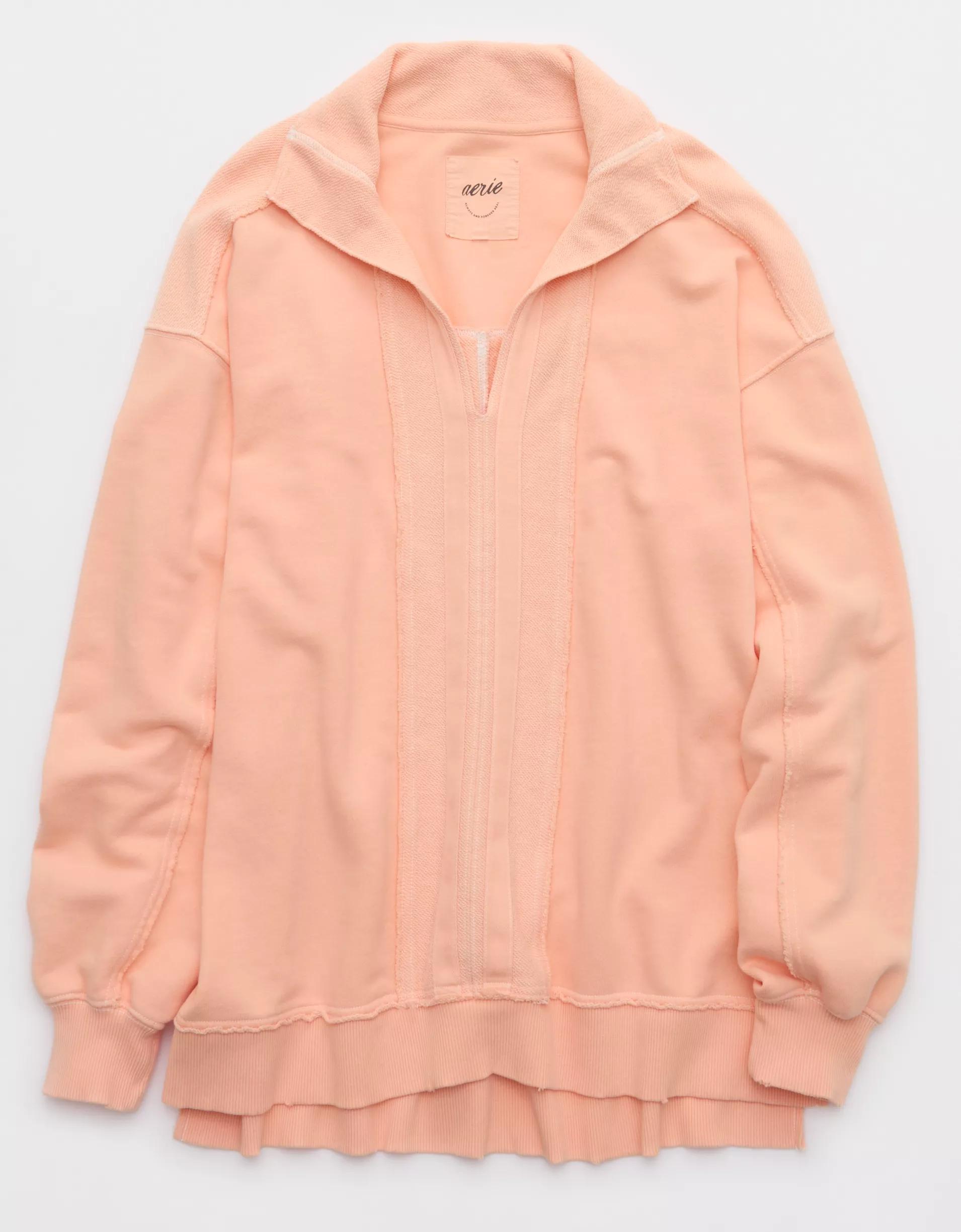 Aerie Starry Skies Open Neck Sweatshirt Product Image