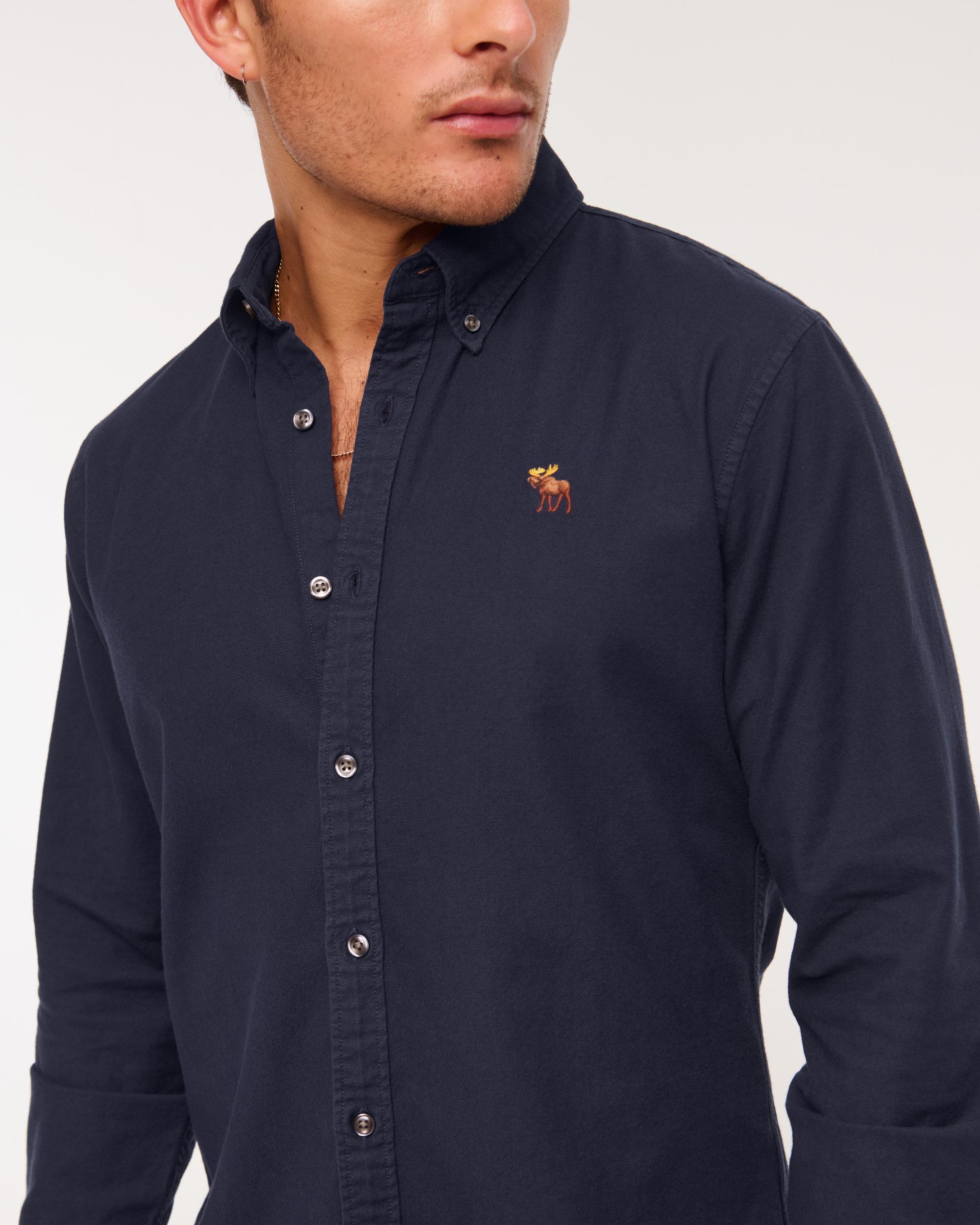 Signature Icon Oxford Shirt Product Image