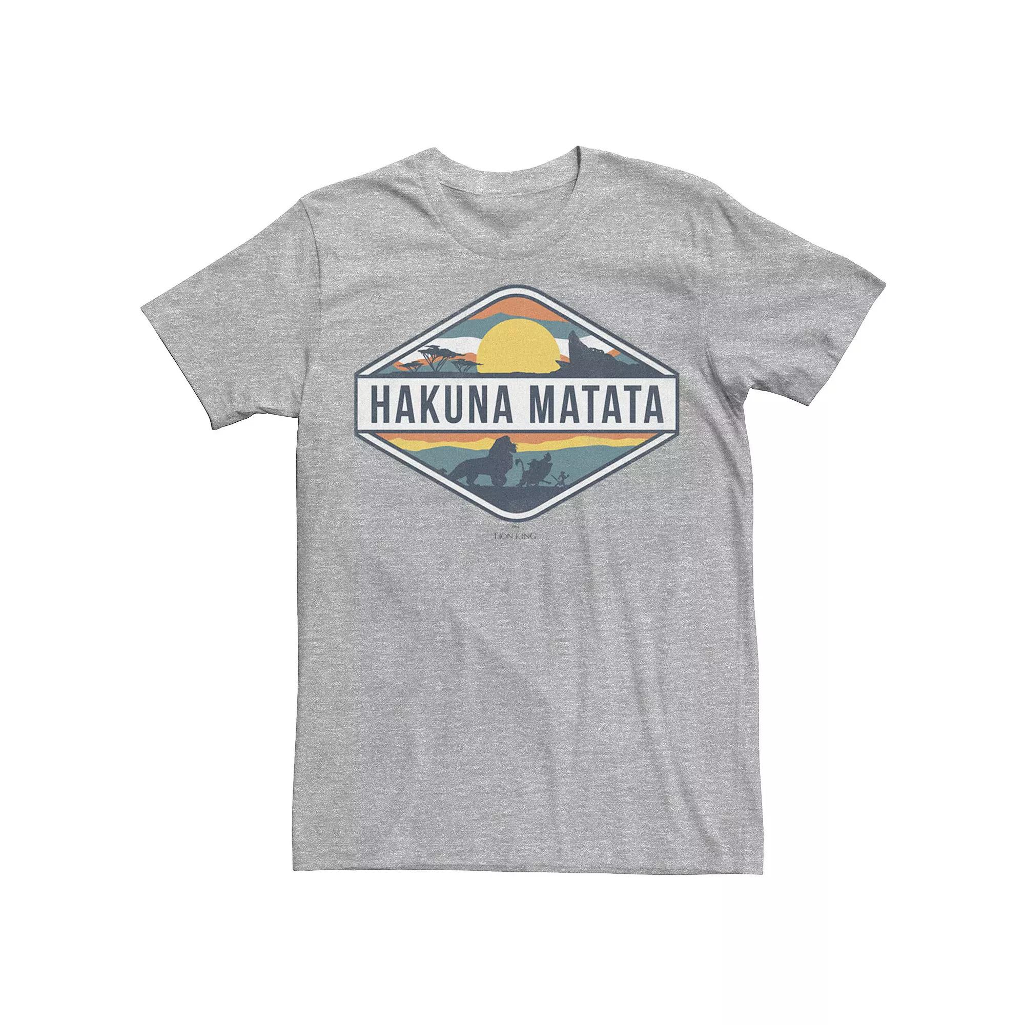Disney's The Lion King Hakuna Matata Pride Land Men's Tee,  Product Image
