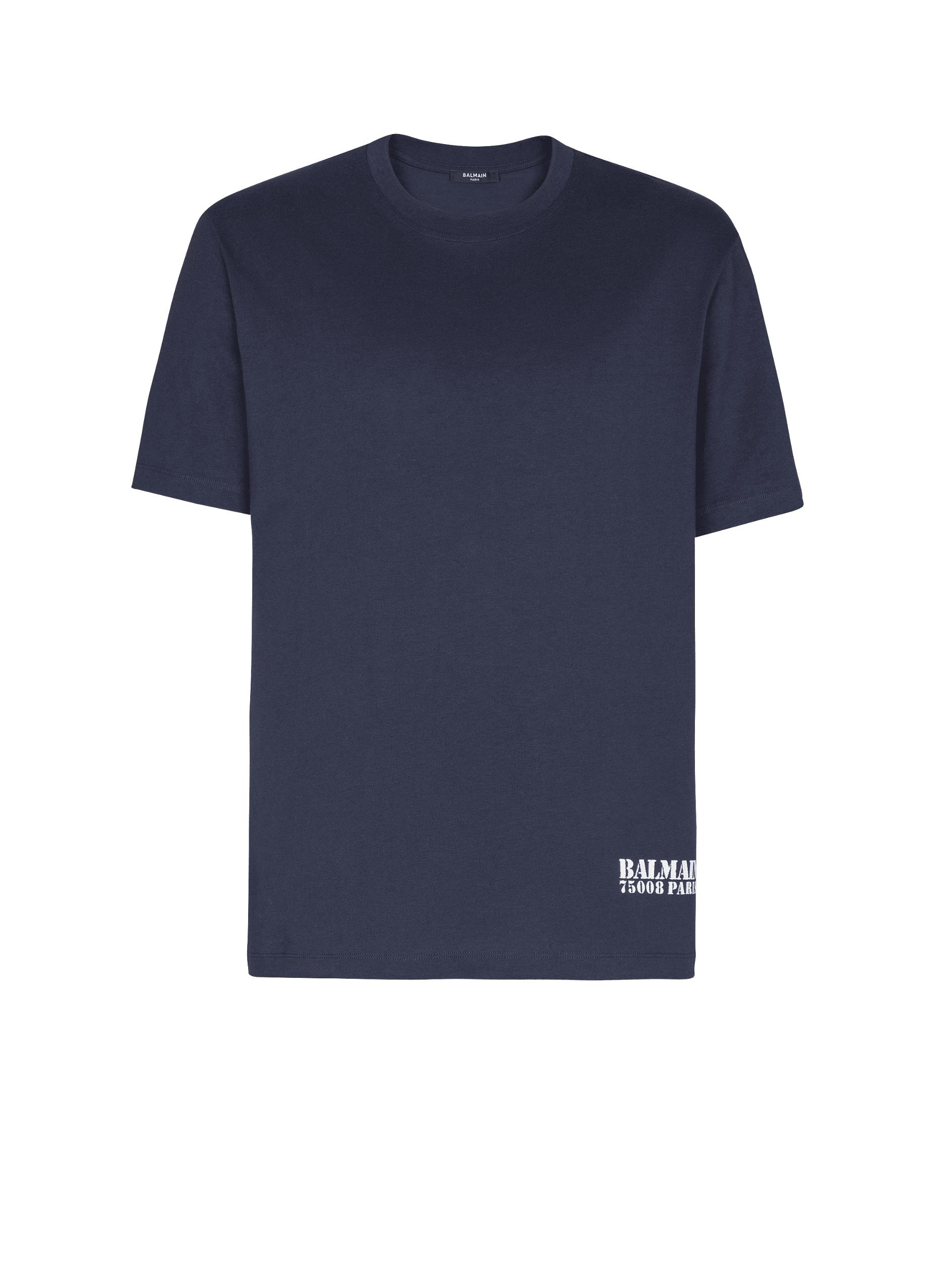 Small Balmain Stamp printed T-shirt Product Image