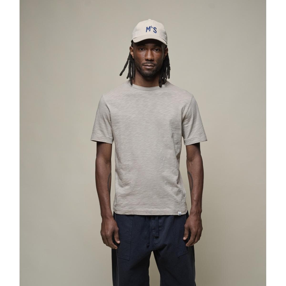 SCT04 Pima Slub Cotton T-shirt, 5,8oz, relaxed fit Greige Product Image