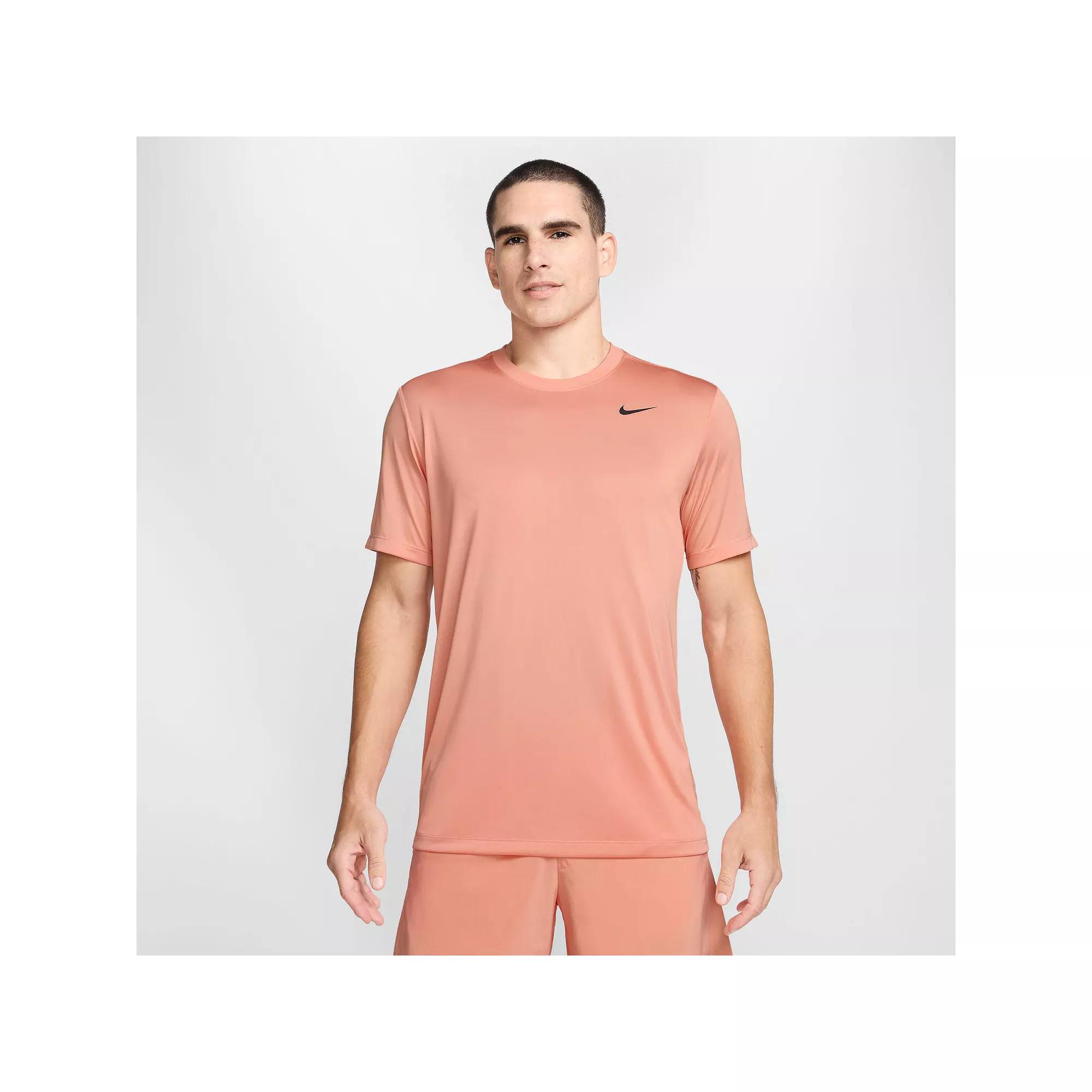 Men's Nike Dri-FIT Legend Fitness Tee, Size: Small, Pink Agate Product Image