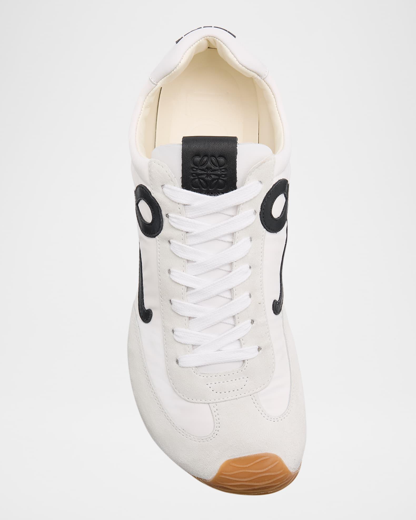 Men's Ballet Runner 2.0 Nylon and Calfskin Low-Top Sneakers Product Image