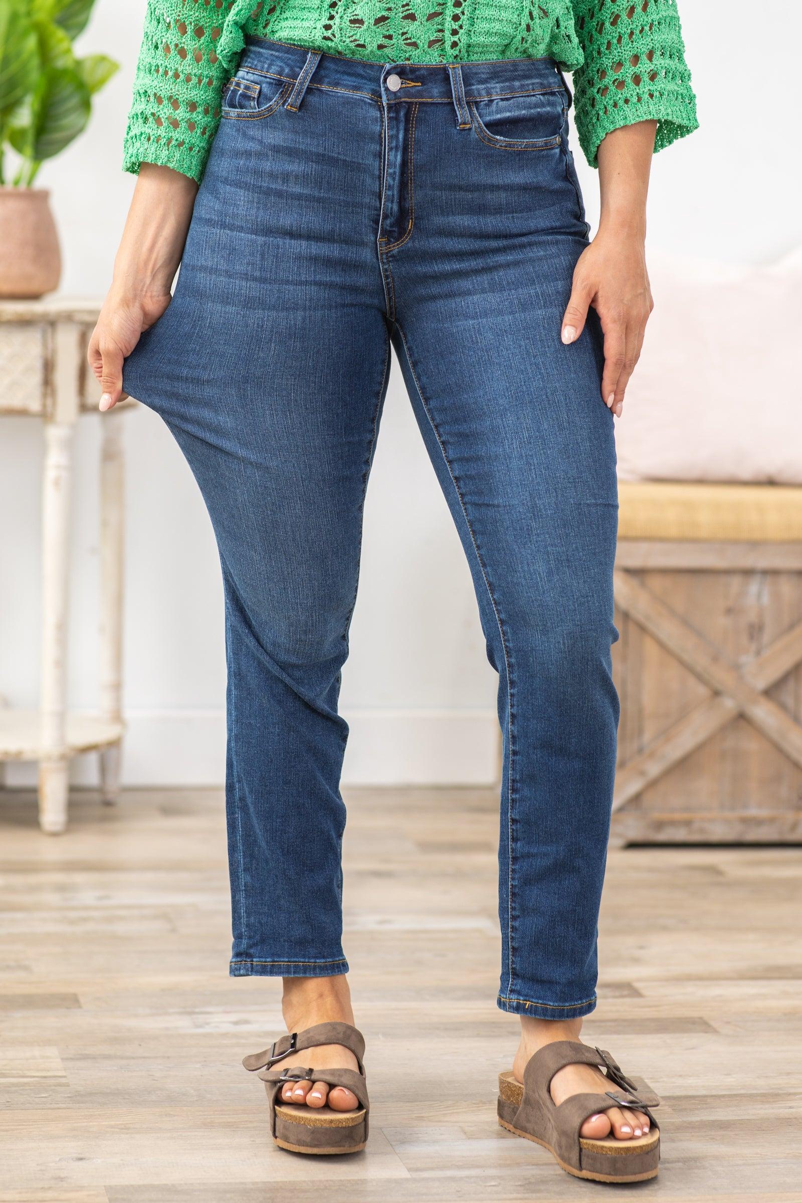 Judy Blue Beat The Heat Boyfriend Fit Jeans Product Image