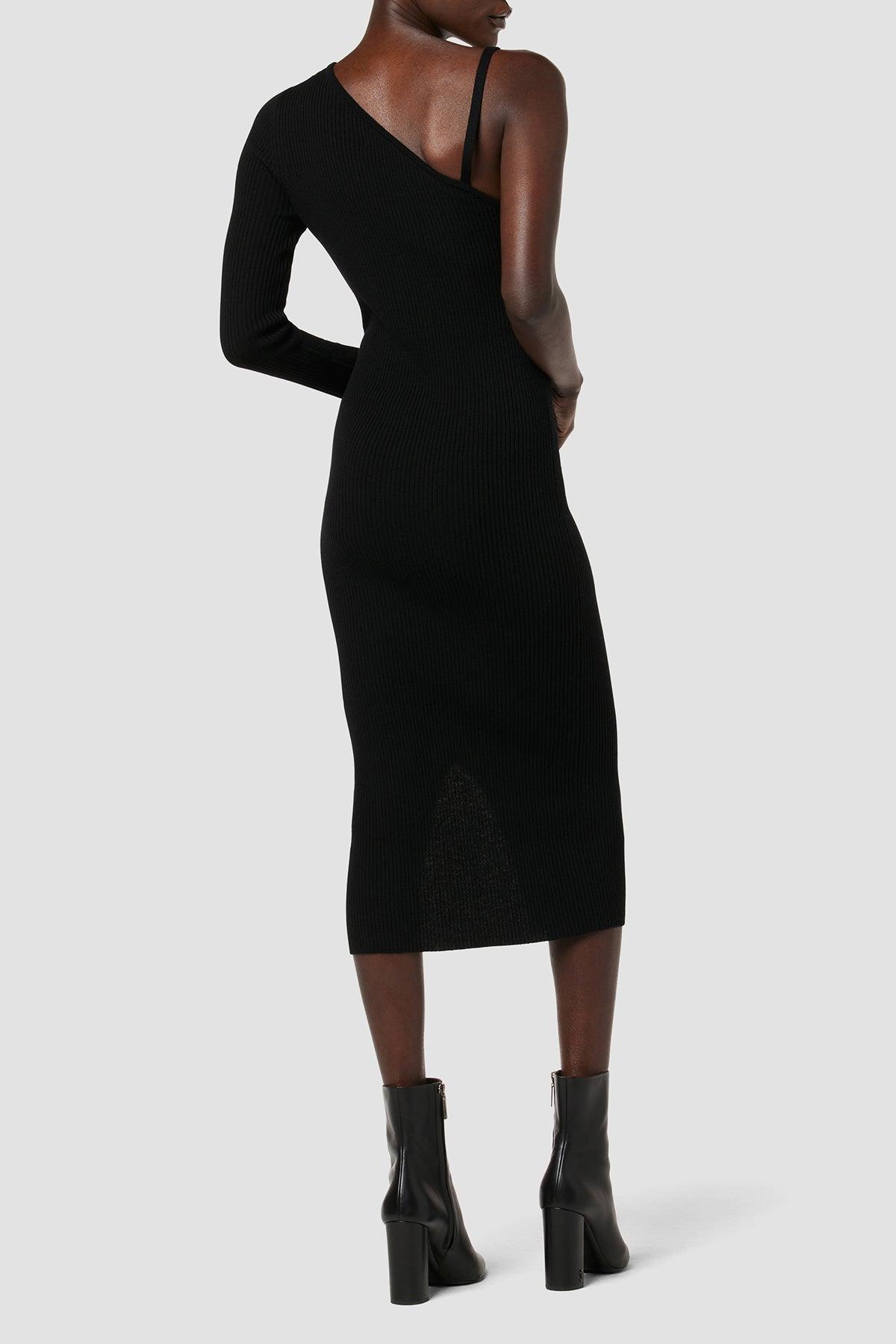 Asymmetrical Long Sleeve Dress Female Product Image