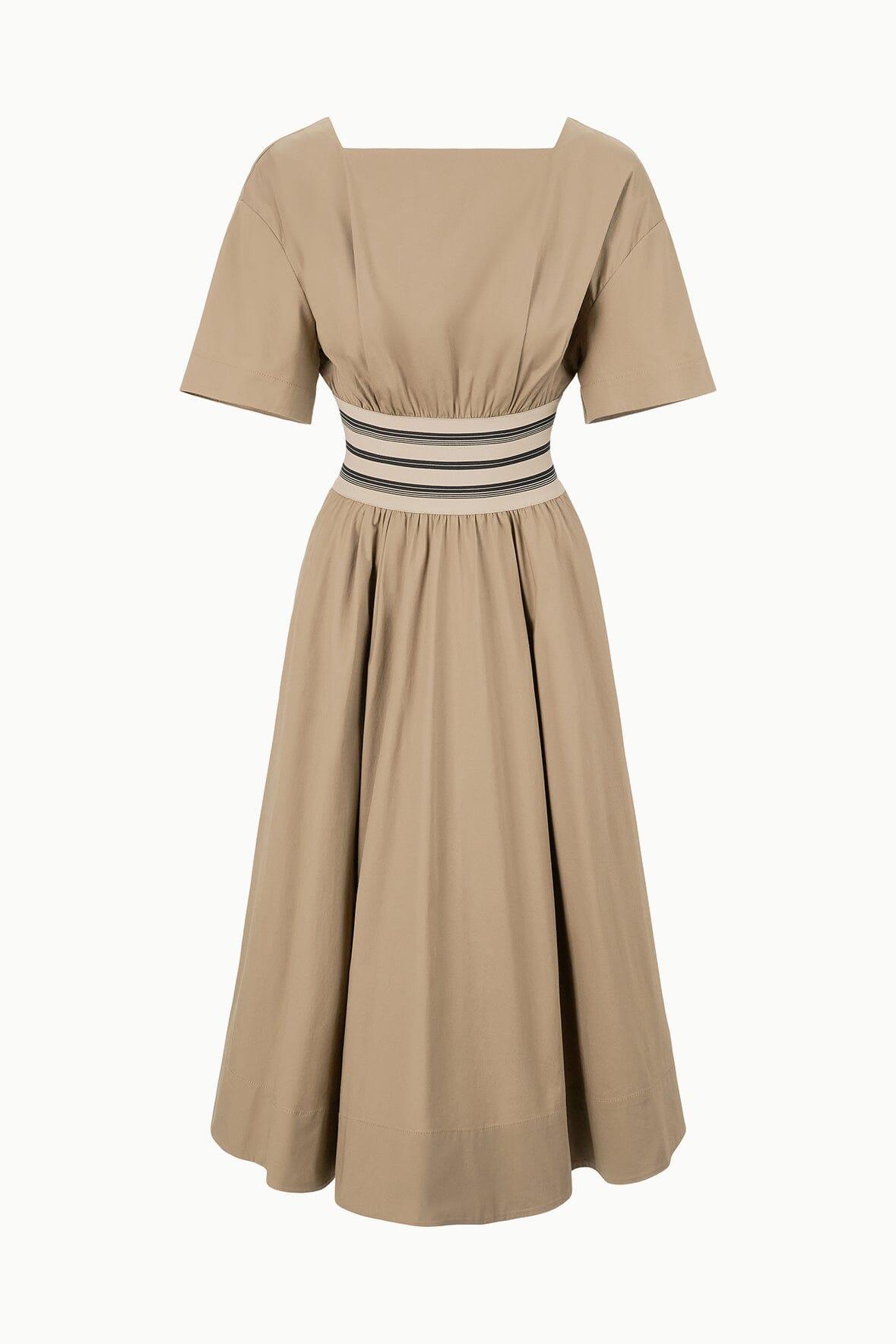 AMY DRESS | TAUPE Product Image