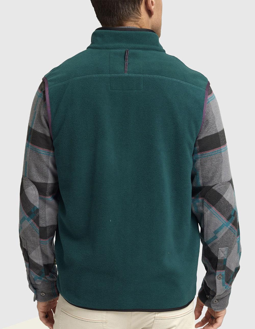 HOWLER BROTHERS Free Range Mens Fleece Vest - MARINE Product Image