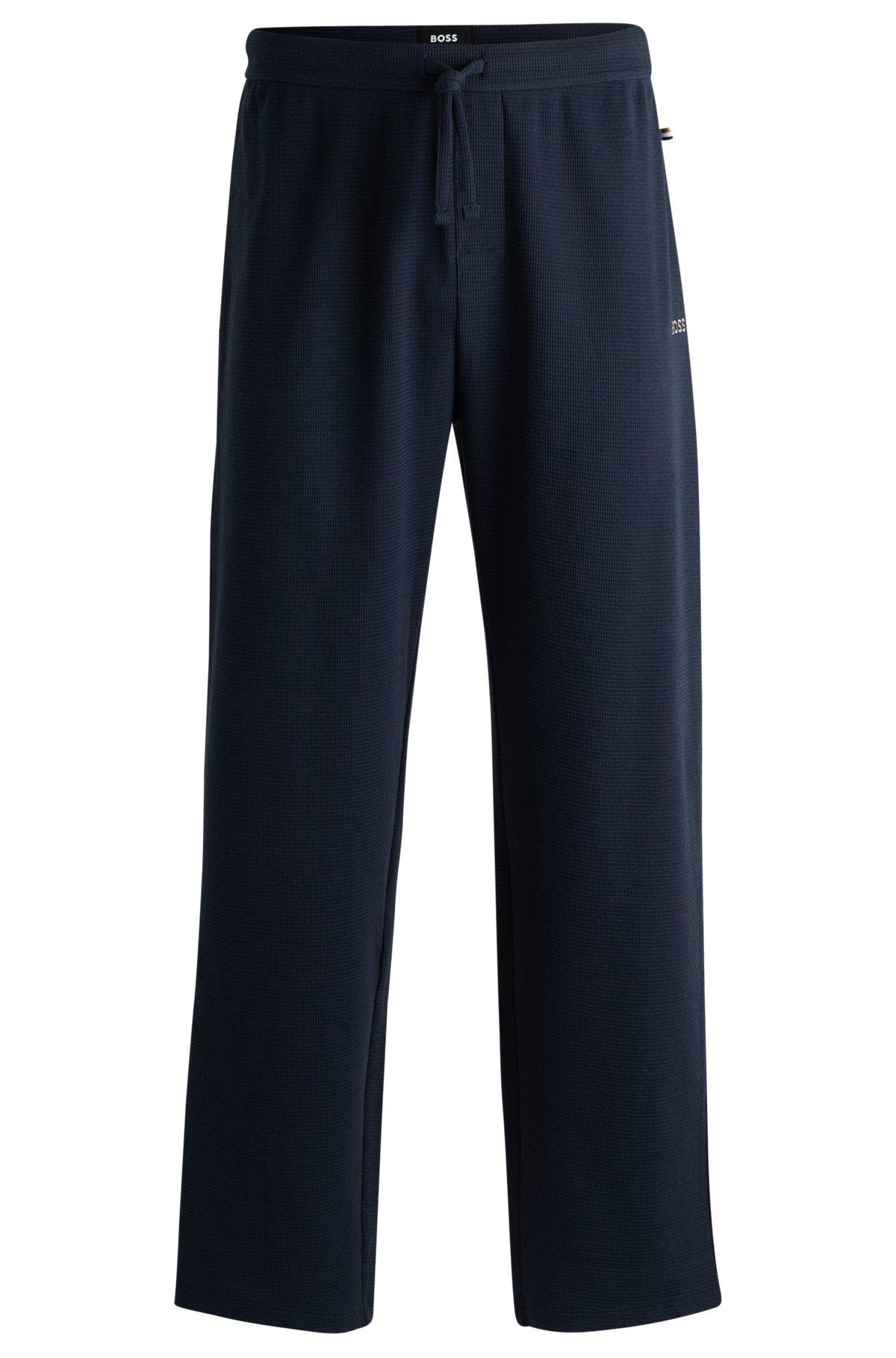 Pajama bottoms with embroidered logo Product Image